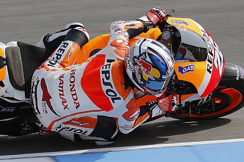 Warm-Up: Bestzeit für Pedrosa: Marquez knapp zurück