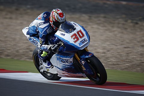 Nakagami fährt dem Feld voran: Lüthi auf Platz drei