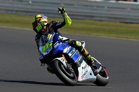 Rossi wollte gern aufs Treppchen: Pedrosa war zu stark