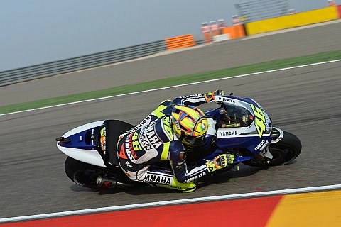 Rossi nach der Qualifikation happy: Tempo bei kühlerem Wetter besser