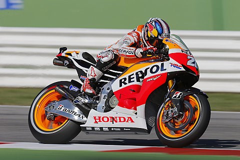 Pedrosa fährt erste Bestzeit: Übliche Verdächtige in den Top-3