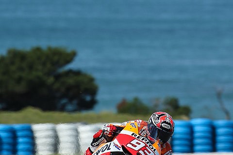 Marquez: Es war richtig schwierig: P2 im nassen Qualifying