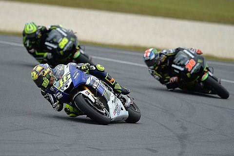 Rossi mit Training zufrieden: Trotz Platz fünf und Rückstand