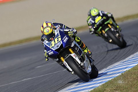 Rossi: Zu langsam für Reihe eins: Reifenwahl im Fokus