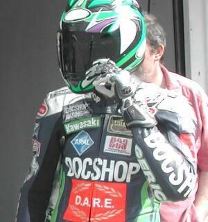 Martin Bauer trainiert am Hockenheimring