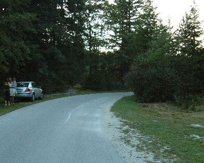 Sand in Richtung Haselrast