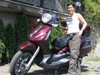 Großrollertest mit 1000ccm