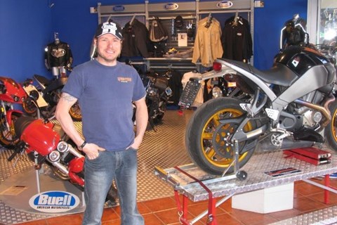 Buell Fahrwerkschulung