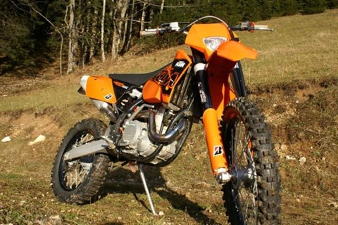 KTM Enduro Vergleich
