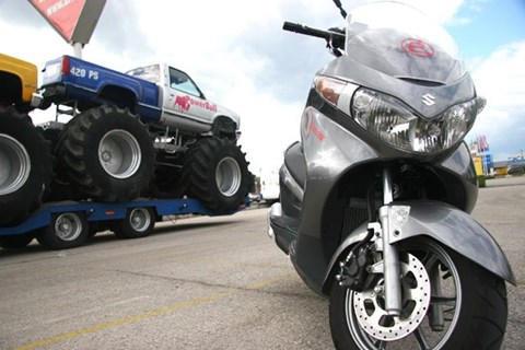 Suzuki Burgman 125 Testbericht