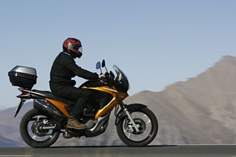 Honda Transalp Test