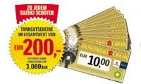 Suzuki Benzingutschein