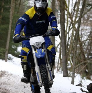 Brandauer auf Husaberg