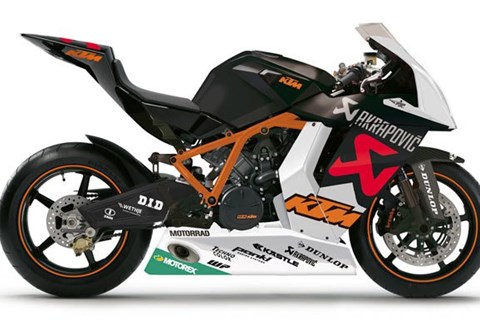KTM-Fahrer in der IDM