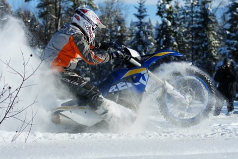 Enduro im Schnee