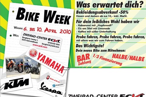 Bike Week beim Eckl