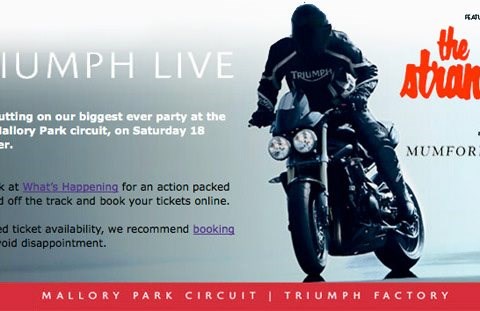 TRIUMPH LIVE 2010