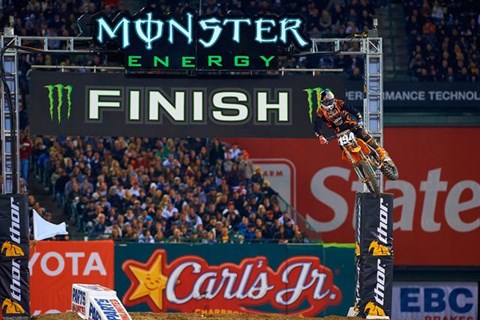 KTM Supercross Debüt