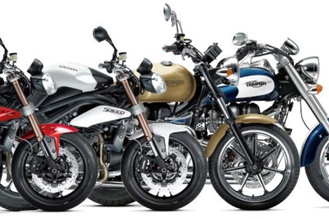 Triumph Farben 2011