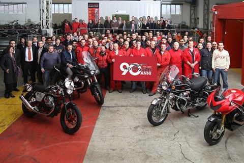 Moto Guzzi Geburtstag