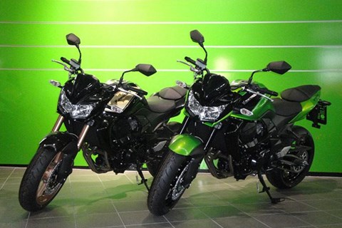 Kawasaki Z750R 2012