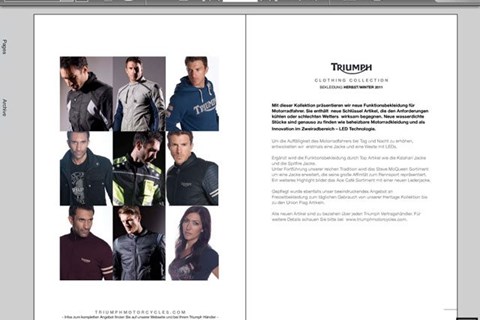 Triumph Herbst/Winter