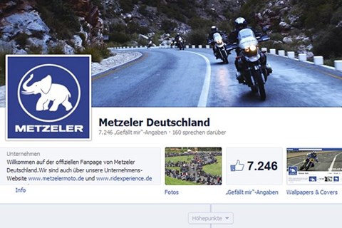 Metzeler Testfahrer