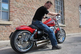 Harley Streetbob Umbau Harley Streetbob Umbau