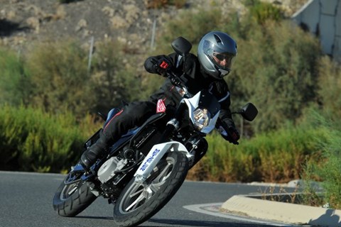 Husqvarna auf Metzeler