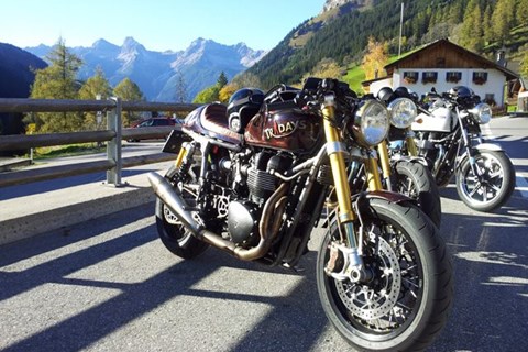 Scrambler Alpen-Tour