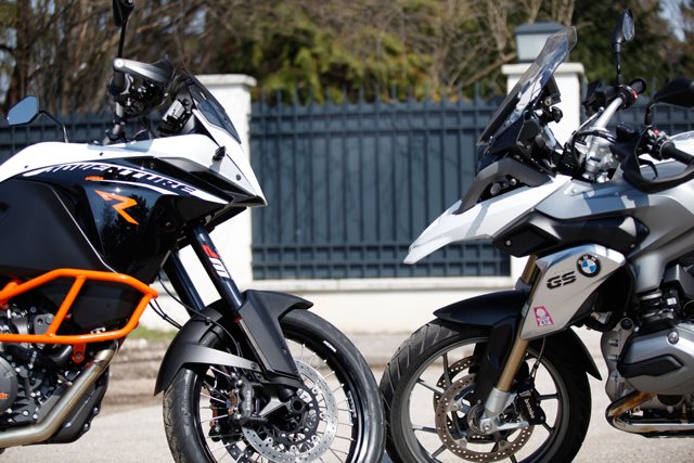 ktm vs bmw adventure bike