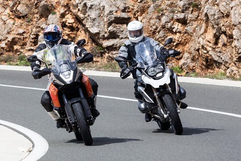 Adventure vs. GS Test