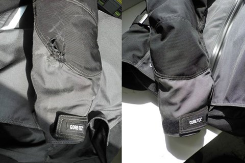 Bekleidungsreparatur