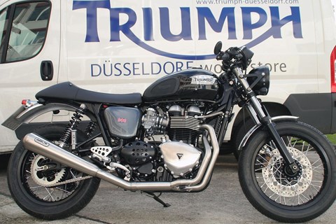 Triumph Thruxton Umbau Triumph Thruxton Umbau