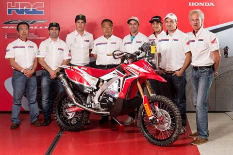 Honda fix bei Dakar´14
