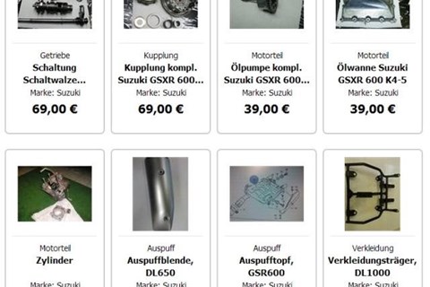 Motorradteile
