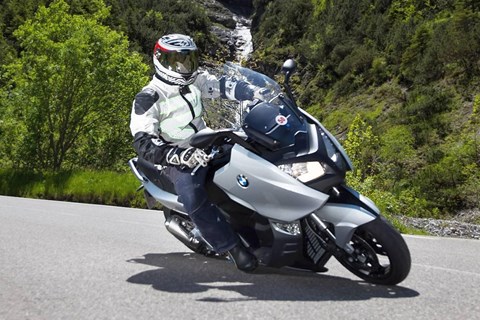 BMW C 600 am Berg! BMW C 600 am Berg!