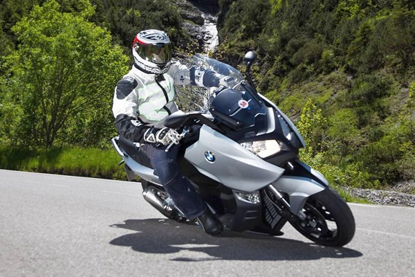BMW C 600 am Berg! BMW C 600 am Berg!