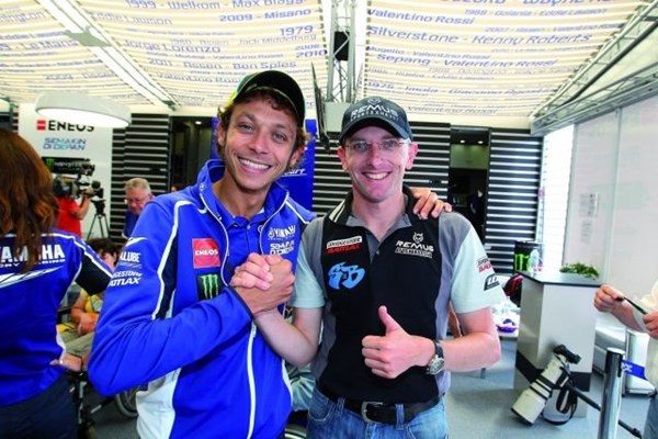 Bauer testet mit Rossi Bauer testet mit Rossi