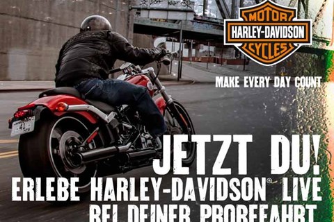 Harley Davidson testen