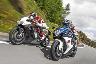 MV F3 vs.Suz GSX-R 750 MV F3 vs.Suz GSX-R 750