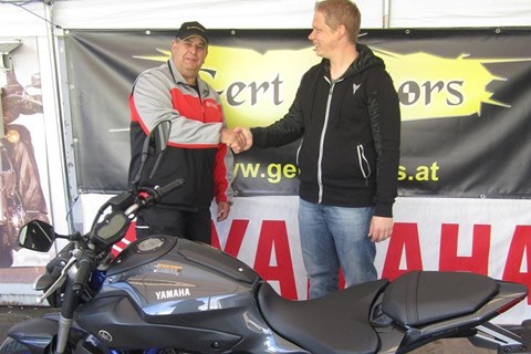 Yamaha MT-07 Gewinner