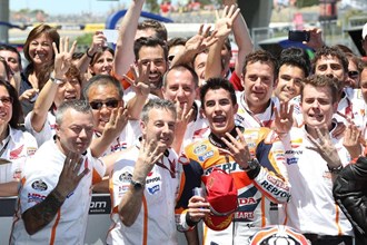Honda und Marquez 2016
