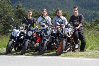 Einsteiger Nakedbikes Vergleichstest Einsteiger Nakedbikes Vergleichstest