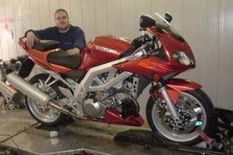 Die neue SV1000 am Bogoln Prüfstand Die neue SV1000 am Bogoln Prüfstand