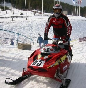 Bombardier/Rotax sponsert Snowcrossmeister