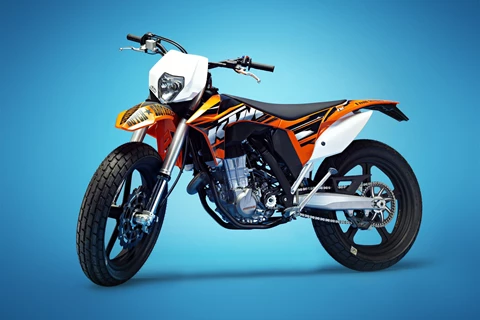 Dirttrack Bike Umbau auf KTM 500 EXC Basis Dirttrack Bike Umbau auf KTM 500 EXC Basis