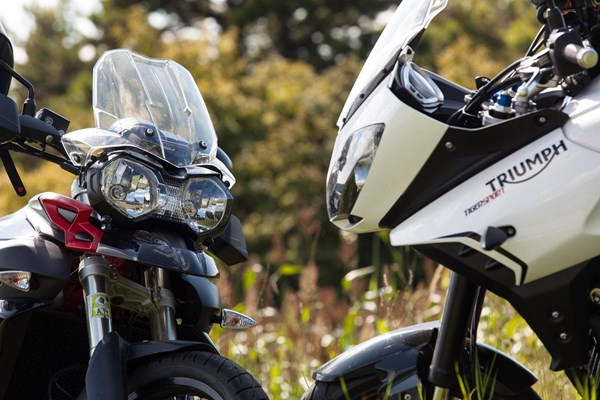 Triumph Tiger 800 XC vs. Triumph Tiger 1050