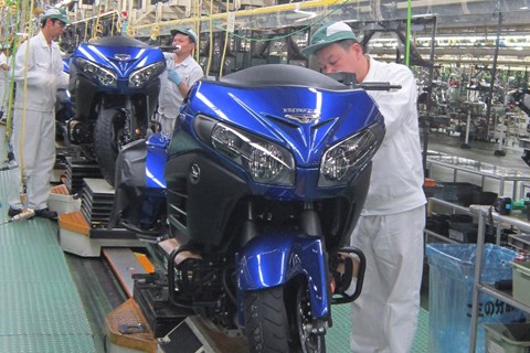 Honda produziert das 300-millionste Motorrad