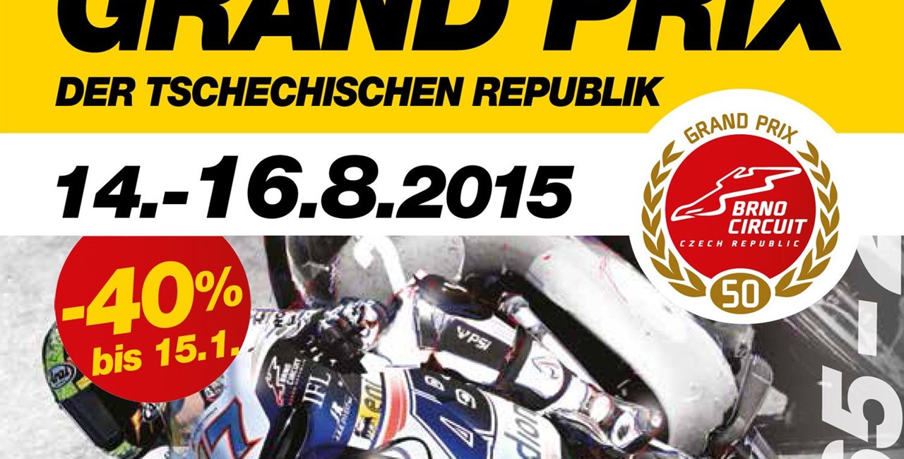 MotoGP Brünn 2015 - Alle Infos